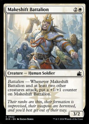 Makeshift Battalion<br /><span class="collector-number">Collector No. 22</span>
