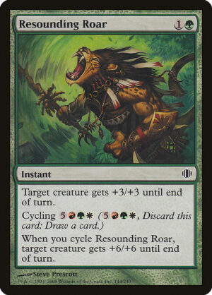 Resounding Roar<br /><span class="collector-number">Collector No. 144</span>