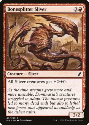 Bonesplitter Sliver - Foil<br /><span class="collector-number">Collector No. 155</span>