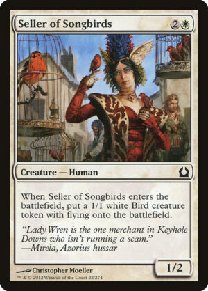 Seller of Songbirds<br /><span class="collector-number">Collector No. 22</span>