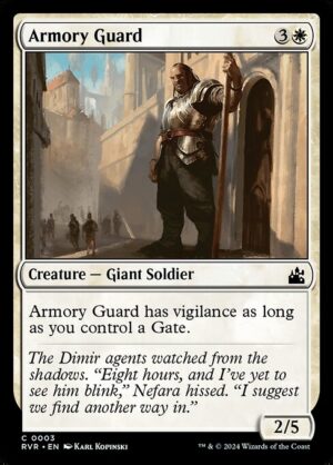Armory Guard<br /><span class="collector-number">Collector No. 3</span>