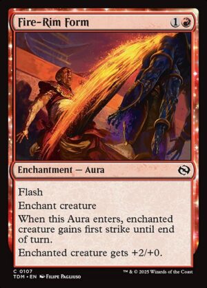 Fire-Rim Form - Foil<br /><span class="collector-number">Collector No. 107</span>