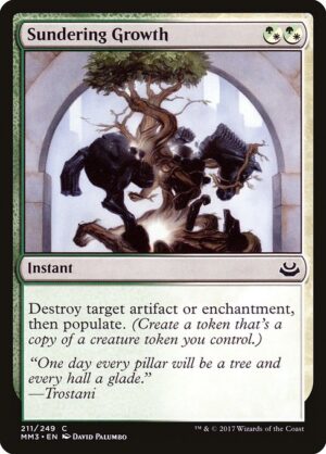 Sundering Growth - Foil<br /><span class="collector-number">Collector No. 211</span>