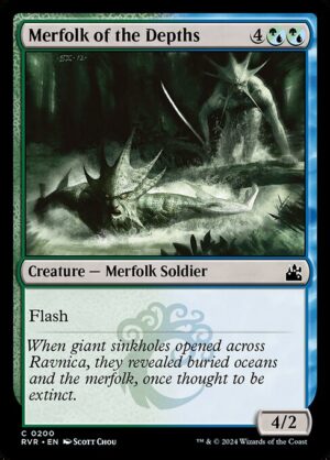 Merfolk of the Depths<br /><span class="collector-number">Collector No. 200</span>