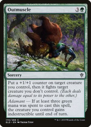Outmuscle - Foil<br /><span class="collector-number">Collector No. 170</span>