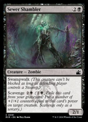 Sewer Shambler<br /><span class="collector-number">Collector No. 91</span>