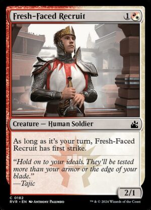 Fresh-Faced Recruit<br /><span class="collector-number">Collector No. 182</span>