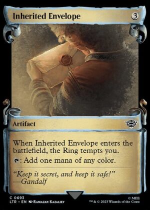 Inherited Envelope (Showcase Scrolls) - Foil<br /><span class="collector-number">Collector No. 693</span>
