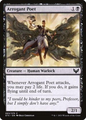 Arrogant Poet - Foil<br /><span class="collector-number">Collector No. 63</span>