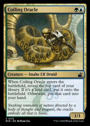 Coiling Oracle<br /><span class="collector-number">Collector No. 172</span>