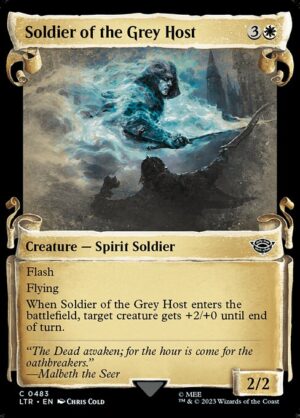 Soldier of the Grey Host (Showcase Scrolls)<br /><span class="collector-number">Collector No. 483</span>