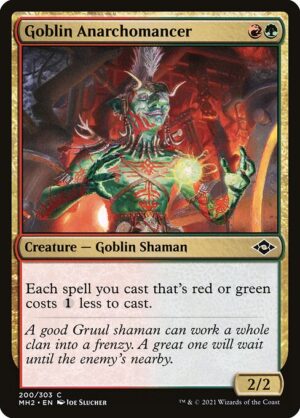 Goblin Anarchomancer - Foil<br /><span class="collector-number">Collector No. 200</span>
