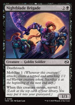 Nightblade Brigade<br /><span class="collector-number">Collector No. 85</span>