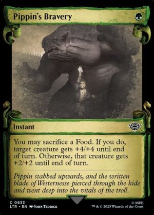 Pippin's Bravery (Showcase Scrolls)<br /><span class="collector-number">Collector No. 633</span>