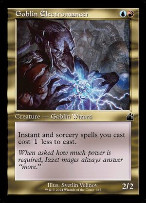 Goblin Electromancer (Retro Frame)<br /><span class="collector-number">Collector No. 367</span>
