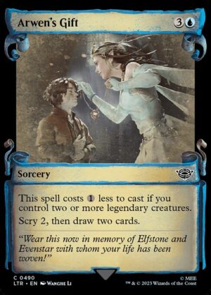 Arwen's Gift (Showcase Scrolls) - Foil<br /><span class="collector-number">Collector No. 490</span>