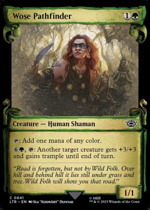 Wose Pathfinder (Showcase Scrolls)<br /><span class="collector-number">Collector No. 641</span>