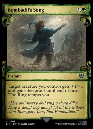 Bombadil's Song (Showcase Scrolls) - Foil<br /><span class="collector-number">Collector No. 605</span>