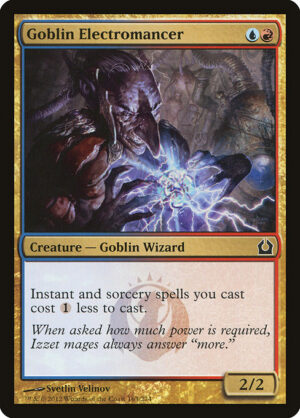 Goblin Electromancer<br /><span class="collector-number">Collector No. 163</span>