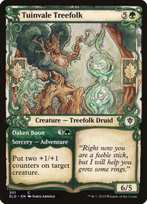 Tuinvale Treefolk (Showcase)<br /><span class="collector-number">Collector No. 301</span>