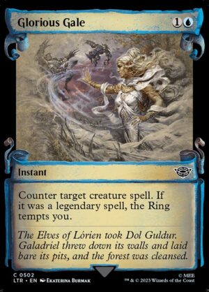 Glorious Gale (Showcase Scrolls) - Foil<br /><span class="collector-number">Collector No. 502</span>
