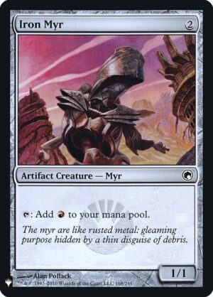 Iron Myr - Foil<br /><span class="collector-number">Collector No. SOM-168</span>
