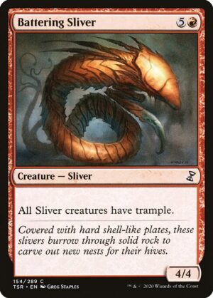 Battering Sliver - Foil<br /><span class="collector-number">Collector No. 154</span>