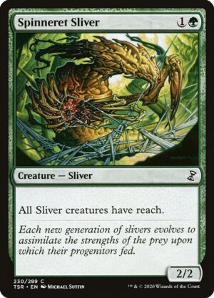 Spinneret Sliver - Foil<br /><span class="collector-number">Collector No. 230</span>