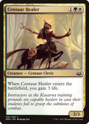 Centaur Healer - Foil<br /><span class="collector-number">Collector No. 156</span>