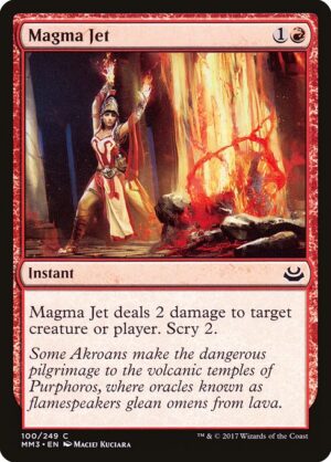 Magma Jet<br /><span class="collector-number">Collector No. 100</span>