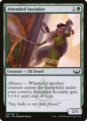 Attended Socialite - Foil<br /><span class="collector-number">Collector No. 133</span>