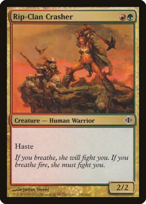 Rip-Clan Crasher - Foil<br /><span class="collector-number">Collector No. 189</span>