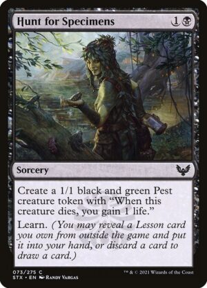 Hunt for Specimens - Foil<br /><span class="collector-number">Collector No. 73</span>