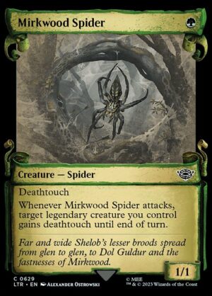 Mirkwood Spider (Showcase Scrolls)<br /><span class="collector-number">Collector No. 629</span>