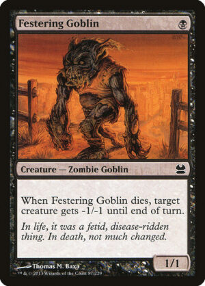 Festering Goblin<br /><span class="collector-number">Collector No. 87</span>