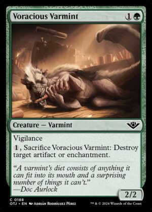 Voracious Varmint<br /><span class="collector-number">Collector No. 188</span>