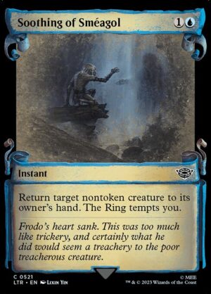 Soothing of Smeagol (Showcase Scrolls) - Foil<br /><span class="collector-number">Collector No. 521</span>