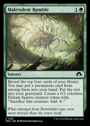 Malevolent Rumble - Foil<br /><span class="collector-number">Collector No. 161</span>