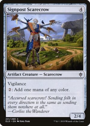 Signpost Scarecrow - Foil<br /><span class="collector-number">Collector No. 231</span>