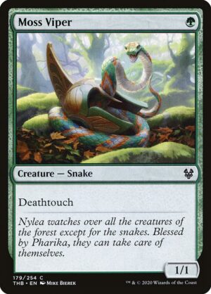 Moss Viper - Foil<br /><span class="collector-number">Collector No. 179</span>