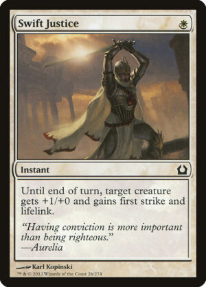 Swift Justice<br /><span class="collector-number">Collector No. 26</span>