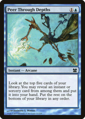 Peer Through Depths<br /><span class="collector-number">Collector No. 57</span>