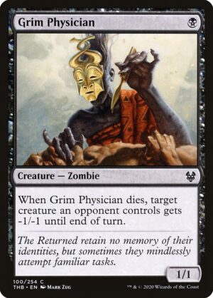 Grim Physician<br /><span class="collector-number">Collector No. 100</span>