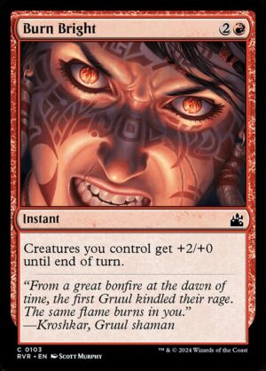 Burn Bright<br /><span class="collector-number">Collector No. 103</span>