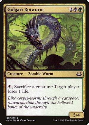 Golgari Rotwurm<br /><span class="collector-number">Collector No. 168</span>