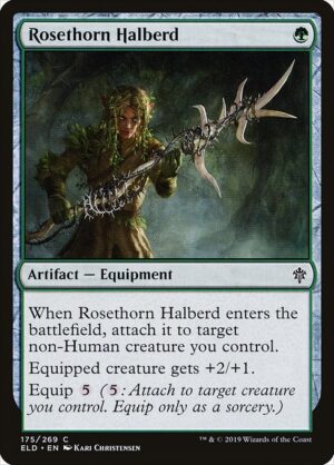 Rosethorn Halberd - Foil<br /><span class="collector-number">Collector No. 175</span>