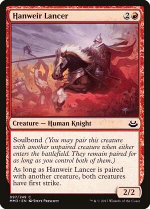 Hanweir Lancer<br /><span class="collector-number">Collector No. 97</span>