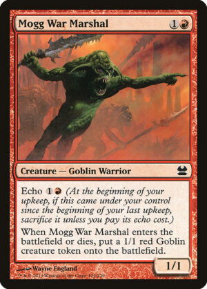 Mogg War Marshal - Foil<br /><span class="collector-number">Collector No. 122</span>