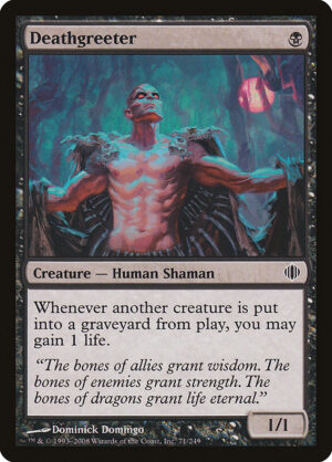 Deathgreeter<br /><span class="collector-number">Collector No. 71</span>