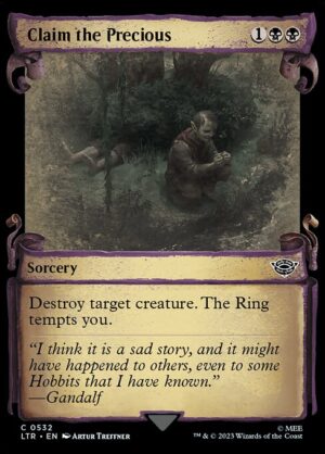 Claim the Precious (Showcase Scrolls) - Foil<br /><span class="collector-number">Collector No. 532</span>